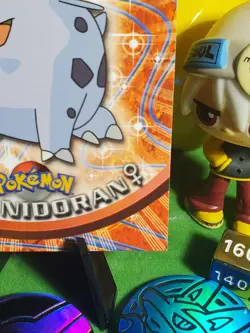 Pokemon TCG Vintage 1998 Topps Nidoran #29 NM/M Blue Label Pokemon Card - Image 5