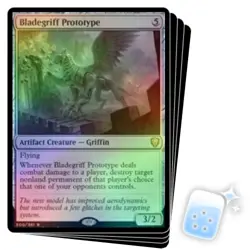 FOIL BLADEGRIFF PROTOTYPE X4 Commander Legends Magic MTG MINT CARD - Image 1