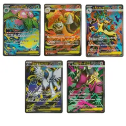 Mega Brave SR Pokemon Set of 5 076-080/063 M1L - Pokemon Card Japanese - Image 1