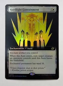 MTG Edge of Eternities - Hardlight Containment 0319 Extended Art FOIL - Image 1