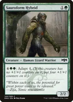 MTG Sauroform Hybrid - Ravnica Allegiance (RNA) LP #140 - Image 1