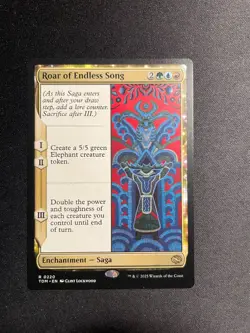 MTG Roar of Endless Song, NM-Mint, (TDM #0220) Regular - Image 1