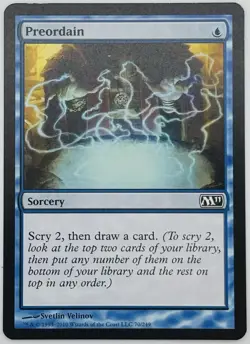 MTG Preordain Core Set 2011 (M11) Regular - Image 1