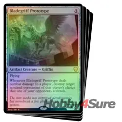 Foil Bladegriff Prototype X4 M/NM Magic: The Gathering MTG Commander Legends - Image 1