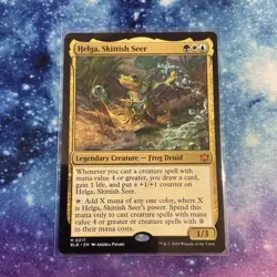 Helga, Skittish Seer (REGULAR) x1 - MTG Bloomburrow BLB #217 - Image 1