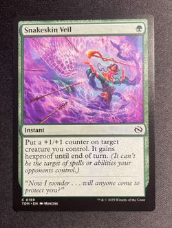 MTG Snakeskin Veil, NM-Mint, (TDM #0159) Regular - Image 1