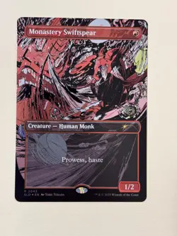 MTG Monastery Swiftspear (Raised Foil) Secret Lair 2043 NM - Image 1
