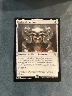 MTG Helm of the Host R Commander: Bloomburrow 276 NM - Image 1
