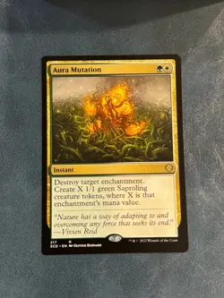 MTG Aura Mutation R Starter Commander Decks 217 NM - Image 1