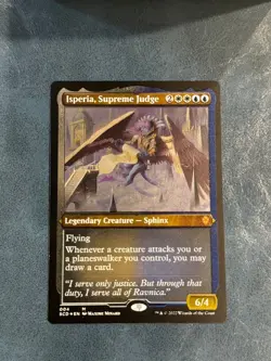 MTG Isperia, Supreme Judge (Foil Etched) M Starter Commander Decks 4 NM - Image 1
