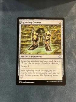 MTG Lightning Greaves U Starter Commander Decks 269 NM - Image 1