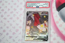 2020 POKEMON SWORD & SHIELD CHAMP'S PATH SECRET #079 FULL ART/CHARIZARD V PSA 10 - Image 1