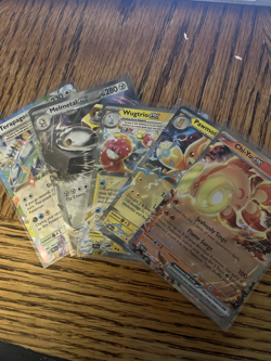 Bulk Pokemon Cards- Mixed sets, 5 double rare, 10 rare, and 35 random cards - Image 1