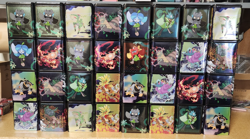 Lot of 32 Pokemon TCG Stacking Tins EMPTY for Storage - Image 1