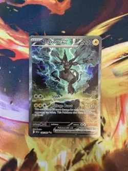 Pokemon English Zekrom SIR Black Bolt 166/086 Great Centering (PSA 10 Contender) - Image 2