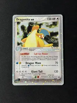 Dragonite EX 90/97 Holo EX Dragon Ultra Rare Pokemon - Image 1