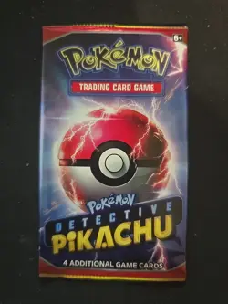 POKEMON TCG DETECTIVE PIKACHU SEALED BOOSTER PACK BRAND NEW - Image 1
