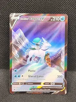 Ice Rider Calyrex V TG14/TG30 Pokemon Astral Radiance Trainer Gallery Full Art - Image 1