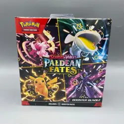 NEW Pokemon TCG Scarlet & Violet Paldean Fates Booster Bundle Factory Sealed - Image 1
