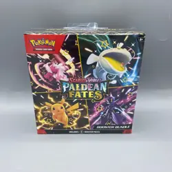NEW Pokemon TCG Scarlet & Violet Paldean Fates Booster Bundle Factory Sealed - Image 2
