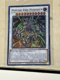 Psychic End Punisher RA02-EN032 Super Rare 1st Edition NM Yugioh - Image 1