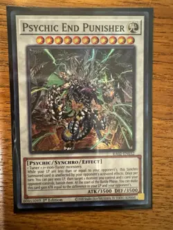 Psychic End Punisher RA02-EN032 Super Rare 1st Edition NM Yugioh - Image 1