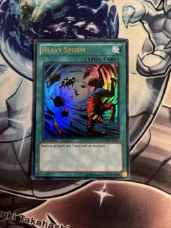 (YBL) YuGiOh! Heavy Storm LCYW-EN061 1st Edition LP - Image 1