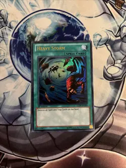 (YBL) Heavy Storm LCJW-EN284 Ultra Rare 1st Edition Yugioh Free Shipping LP - Image 1