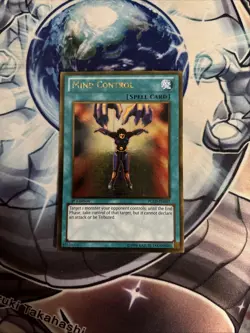 (YBL) Yugioh Mind Control PGLD-EN067 Gold Rare 1st Ed LP - Image 1