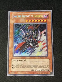 Gorz the Emissary of Darkness RP02-EN000 Unlimited Secret Rare Yugioh - Image 1