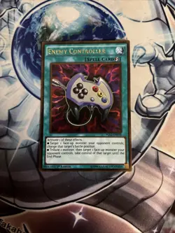 (YBL) Yugioh Enemy Controller Gold Rare PGL2-EN076 1st Edition LP - Image 1