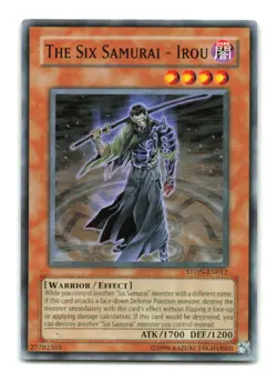 The Six Samurai - Irou - STON-EN012 - YuGiOh-LP - Image 1