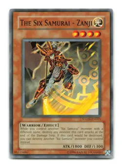 The Six Samurai - Zanji - STON-EN011 - YuGiOh-LP - Image 1