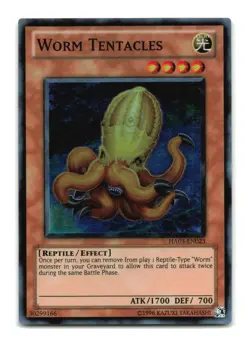 Worm Tentacles - HA03-EN023 Super Rare - YuGiOh-LP - Image 1