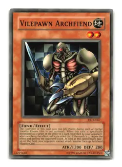 Vilepawn Archfiend - DCR-067 - YuGiOh-LP - Image 1