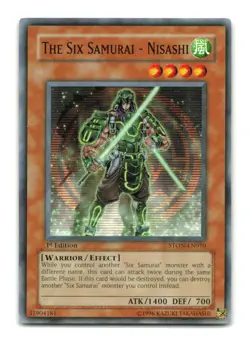 The Six Samurai - Nisashi - STON-EN010 1st Edition - YuGiOh-LP - Image 1