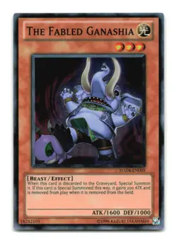 The Fabled Ganashia - HA04-EN009 Super Rare - YuGiOh-LP - Image 1