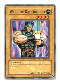 Warrior Dai Grepher - LOD-020 - YuGiOh-LP - Image 1