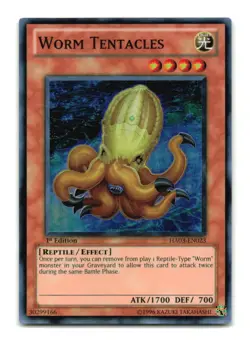 Worm Tentacles - HA03-EN023 1st Edition Super Rare - YuGiOh-LP - Image 1