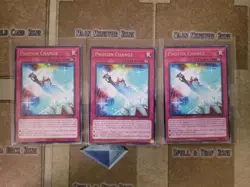 YUGIOH 3X PHOTON CHANGE LED3-EN038 RARE 1ST ED NM - Image 1