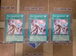 YUGIOH 3X SOUL ABSORPTION IOC-046 COMMON UNLIMITED ED NM 1996 - Image 1