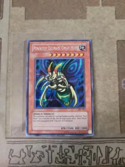 YUGIOH PERFECTLY ULTIMATE GREAT MOTH TSC-001 SECRET UNLIMITED ED NM - Image 3
