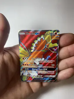 Pokemon TCG Ho-Oh GX Full Art Card 131/147 Sm-Burning Shadows - Image 2