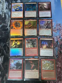 MTG Commander EDH Red/Black 62 Card Set w/ Foils JAPAN - Image 2