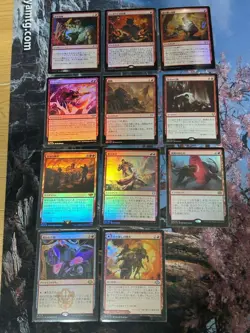 MTG Commander EDH Red/Black 62 Card Set w/ Foils JAPAN - Image 3