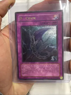 D-Chain 1st Edition Ultimate Rare POTD-EN050 Yu-Gi-Oh! TCG LP Yugioh! Card - Image 1