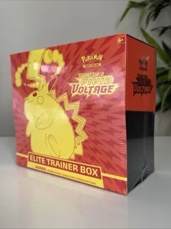 Pokemon TCG Sword & Shield Vivid Voltage Elite Trainer Box ETB Factory Sealed 820650807688 - Image 1