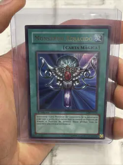 Monster Reborn Spanish Ultra Rare 1st LOB-118 LDD-S118 Yu-Gi-Oh! LP Card Yugioh! - Image 2