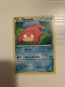 Pokemon Card Slowpoke Dark Explorers Common 23/108 LP - Image 3