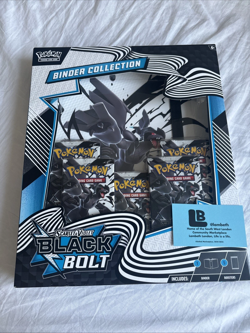 Pokemon Black Bolt Binder Collection - Brand New - Sealed - Image 1